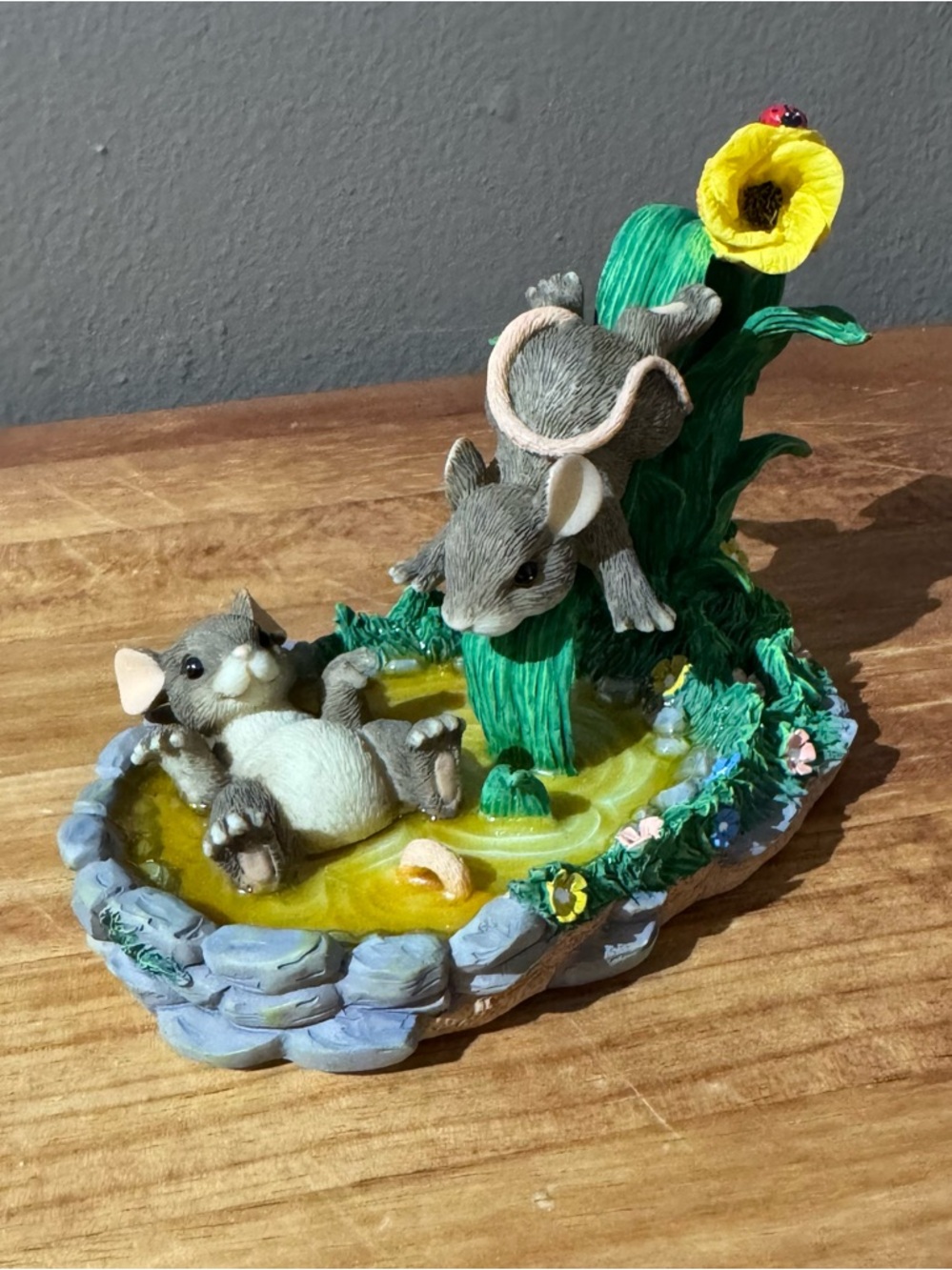 Fitz and Floyd, Charming Tails “The Waterslide” 87/384